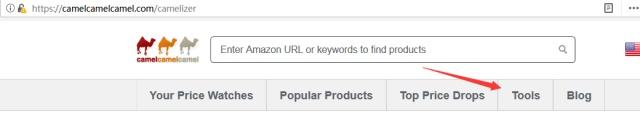 亚马逊价格追踪器:Camelcamelcamel